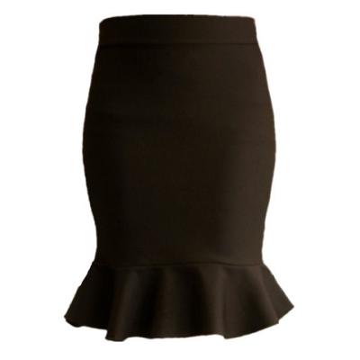 China Plus Size Office Skirts Pencil Long Skirt New Fashion For Women High Waist Solid Color Casual Skirt OEM&ODM for sale