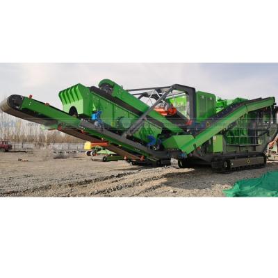 China Quarry Equipment Mobile Crushing Impact Crusher Recycling Concrete for sale