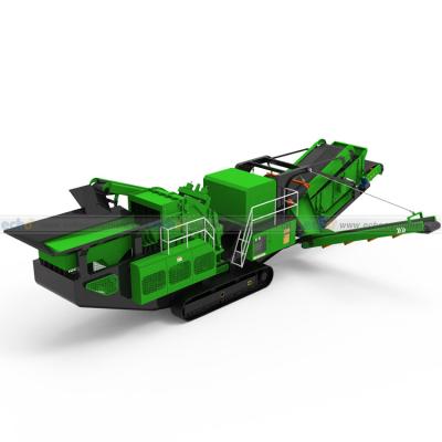 China Mobile Quarry Equipment Stone Crusher Impact Quarry Crawler High Productivity for sale