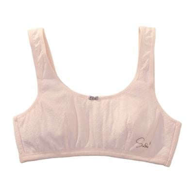 China 2021 New Arrival Beautiful Breathable Soft Breathable Wire Free Bra Boob Tube Top For Teenage Girls Sport Bra for sale