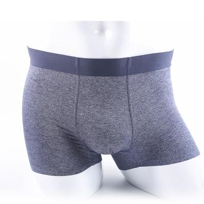 China 2021 Wholesale Soild Silk Mens Underwear Anti-wrinkle Solid Color Fashion Ice Boxers Boxer Briefs for sale