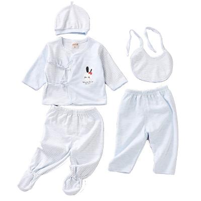 China 2021 antibacterial new cheap soft lovely set of clothing for baby for sale