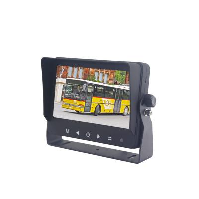 China Parking Line 2 Channels AHD Touch Button Rear View Monitor System With Rear Camera For HGVs for sale