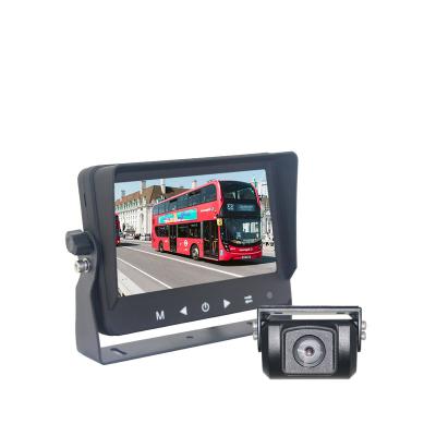 China Auto Touch Button PAL NTSC Bus Truck AHD 6.2 Inch LCD Monitor Kit with Night Vision Camera and 15m Extension Cable Optional for sale