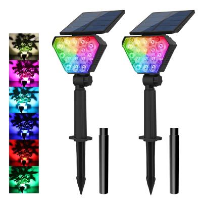 China Garden LED Landscape Light Solar Pathway Light Solar Lawn Lamp Multiple Color for Patio Yard Path Walkway Decor Solar Lamp for sale