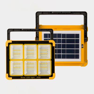 China IP65 USB Solar Powered COB Work Light Outdoor Camping LED Backup Light Portable Solar In/Out LED Solar Rechargeable Work Light for sale