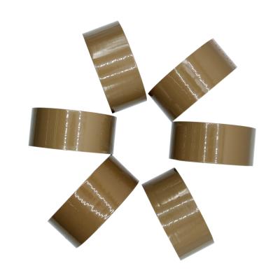 China Waterproof quality guaranteed brown bopp packing tape tan bopp packing tape thick leather coffee brown packing tape for sale