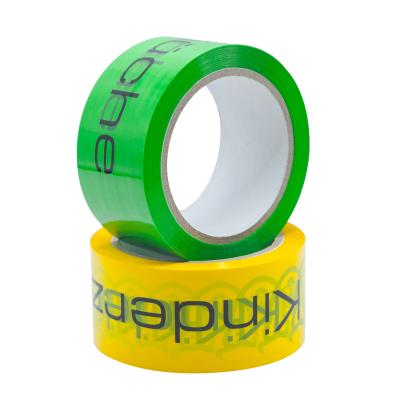 China Good Supplier Waterproof Branded Words Printable Packing Tape Custom Tape Printed Tape for sale