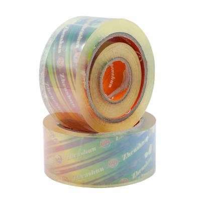 China 2018 China BOPP Film Jumbo Roll Waterproof High Quality Crystal Clear Custom Adhesive Tape for sale