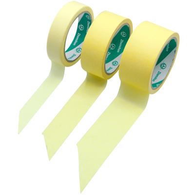 China Good Choice Supplier China Best Yellow Decorative Crepe Automotive Plain Ribbon ANTISTATIC for sale