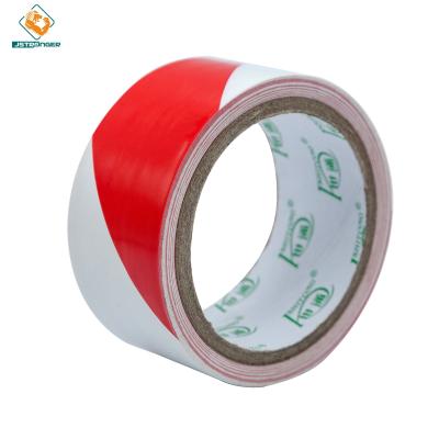 China Low price underground detectable red&white PVC warning device warning tape001 for sale