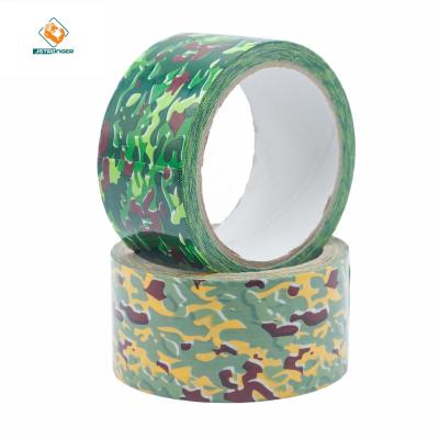 China Beautiful Camouflage Heat Resistant Strong Adhesive Cloth Adhesive Duct Tape for sale