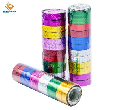 China Free samples best price waterproof bopp hologram adhesive tape / decorative holographic laser tape for sale