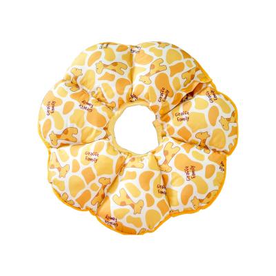 China Viable Amazon Hot Dog Head Cover Lick Scratch and Bite Cover Device for Cute Sunflower Head Collar for sale