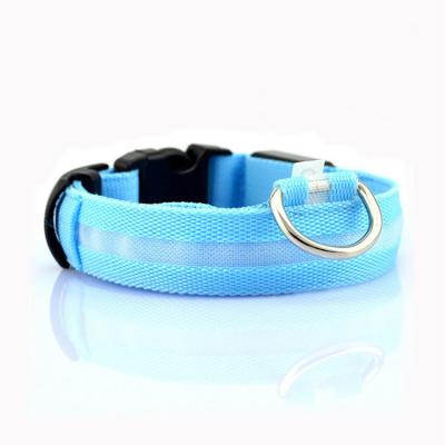 China Sustainable Type LED Dog Fashion Battery Leash And Collar Set Multicolor Pet Collars For Outdoor for sale