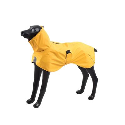 China Viable Outdoor Waterproof Pet Raincoat Pet Jacket Supplies For Medium And Large Dogs for sale