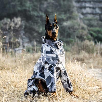 China Large And Medium Dog Clothes Luxury Handsome Dog Viable Waterproof Coat for sale