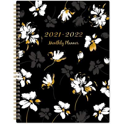 China Custom Printing Daily Weekly Hardcover A5 Size Notebook Eco-Friend Planner Spiral Notebook Custom Printing Spiral Notebook for sale