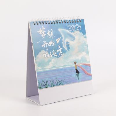 China Cosmetics Advent Box Empty Round 2020 Printing Table Calendar Desk Logo Block 2021 Printing 365 Day Children Family Planner Wall Calendar for sale