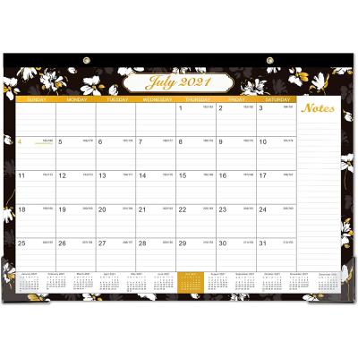 China Wholesale 2021 Wall Calendar Printing 2021 Planner Custom Mounted Large Monthly Desk Wall Calendar 2022 for sale