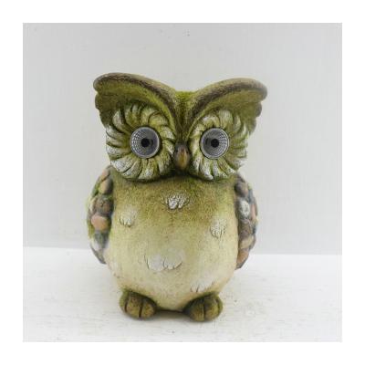 China New China Resin Garden Statue Mold Dollhouse Decoration Animal Owl Statue Garden Decoration for sale