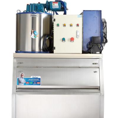 China Hotel New 1.5 Ton Flake Ice Machine Industrial Ice Maker For Farm Fresh Food for sale