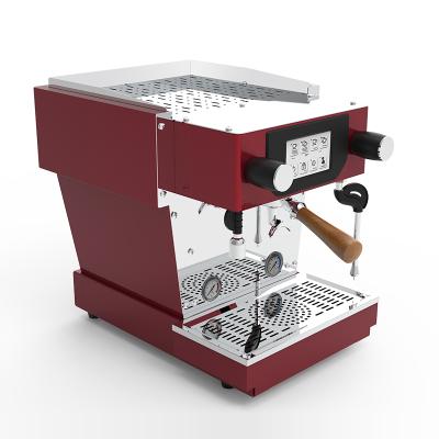 China Touch Screen 304 Stainless Steel Coffee Machine Espresso Coffee Machine For Cafe for sale