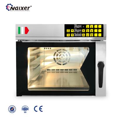 China Bread Mini Medium Frequency Built In Oven With Electric Hot Plate for sale