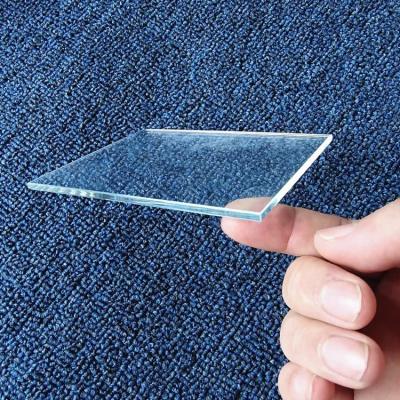 China 2mm Modern Tempered Ultra Clear Glass Sheet With Polished Edge for sale