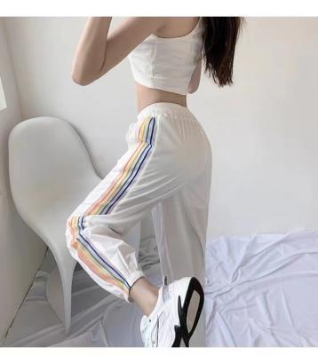 China Wholesale Cheap Breathable Elastic Loose Girls Hot Shorts Drawstring Pants Running Women's Casual Yoga Sports Pants for sale