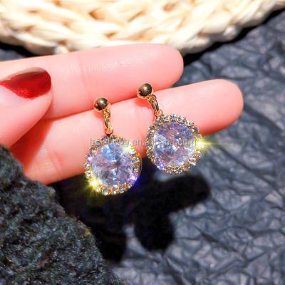 China 2020 Fashion Jewelry Zircon 925 Sterling Silver Ear Ring Stud Earrings Small for sale