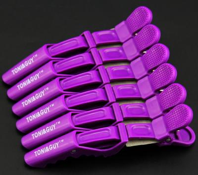 China Fashionable Wholesale Salon Use Plastic Alligator Hair Clips for sale