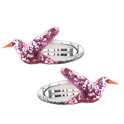 China Lovely Baby Glitter Cartoon Wholesale Hair Clip for sale