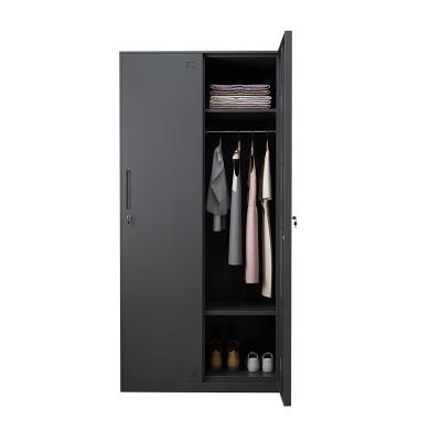 China Hot Selling Storage Function Steel Clothes Locker With 2 Door Used In Gym Bathroom Locker Room for sale