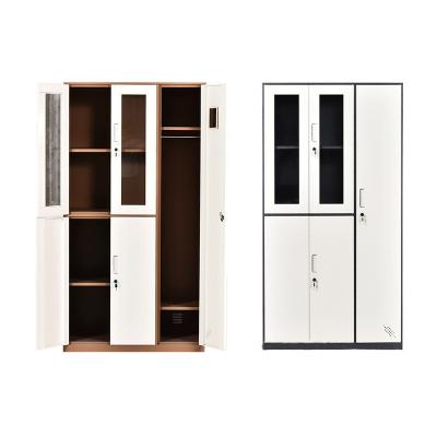 China Storage Function Office Garage Storage Locker Metal Filing Cabinets With Adjustable Shelves for sale