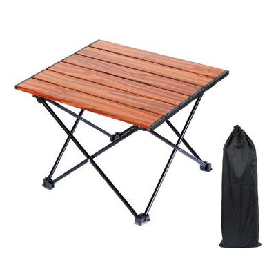 China Modern Portable BBQ Beach Picnic Adjustable Aluminum Outdoor Cafe Dining Camping Folding Table for sale