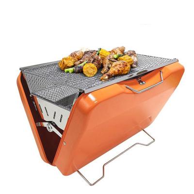 China Adjustable Outdoor Size Party BBQ Grill Portable Picnic Grill Outdoor Charcoal Grill for sale