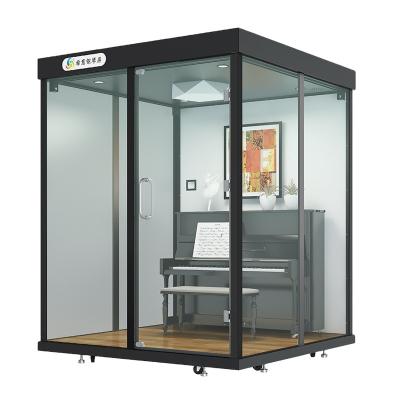 China Villia L-06 Music Isolation Booth Office Pod Soundproof Other Commercial Furniture Wooden Design Other Telecom Products for sale