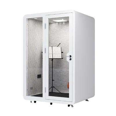 China Office Modular Soundproof Pod Ventilation Room Music Room Silent Soundproof Noise for sale