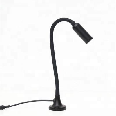 China Flexible Eye Protection Goose Neck Led Headboard Reading Light Vintage Working Magnetic Desk Lamps for sale