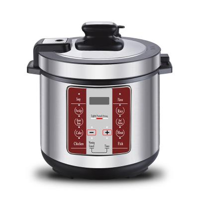 China Household Promotional Intelligent Multifunctional Electric Meat Pressure Cooker for sale