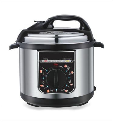 China Cooking Time Presetting Electric Aluminum Pressure Cooker ZH-B503 Stainless Steel 60 Minutes Free Support NC Mechanical Control; Cb from GUA Haihua, this for sale