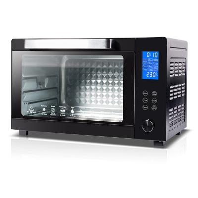 China 45L 50L Multifunctional Car Electric Toaster Oven Household Convection LCD Digital Hot Selling Display and Mechanical Control for sale