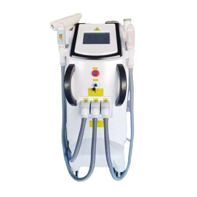 China HOT multifunctional pigment removal beauty machine 3 in 1 /4 in1 elight ipl single shr rf nd yag laser tattoo removal/hair removal machine for sale