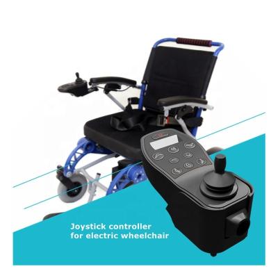 China Industrial HEYES JS-60V Dual Motor Equipment Joystick Radio Remote Control For Motor Equipments Wheelchair Joystick for sale