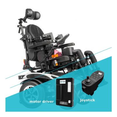 China Wheelchair ECT HEYES JS-60V Joystick Control Joystick Electric Bluetooth Electric Wheelchair Hydraulic Joystick for sale