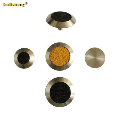 China Modern Carborundum Brass 304 Stainless Steel Linear Blind Tactile Bar Strip Tactile Indicator Stud Warning Paving Tile Metal 316 TPU for sale