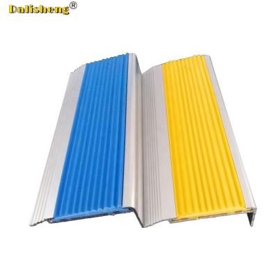 China Modern aluminum stair nosing anti slip anti slip strip stair anti slip bullnose tile trim edge for sale