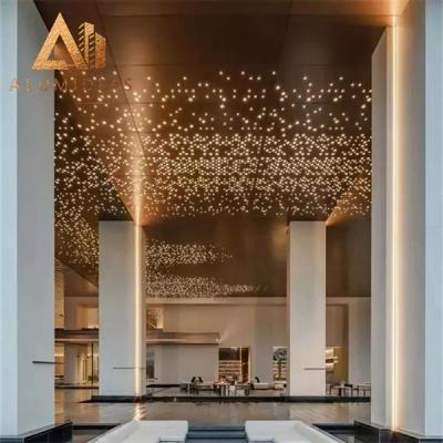 China Aluminum Decoration Metal Ceiling Grid Systems For Hotel for sale