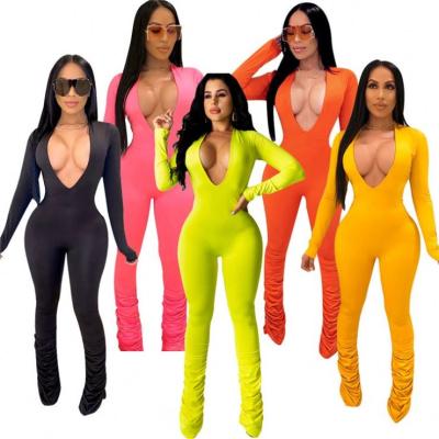 China Popular Spandex Breathable Overalls Women One Piece New Product for sale